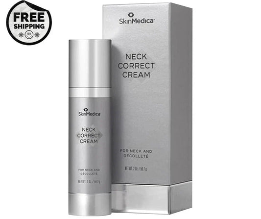 SkinMedica Neck Correct Cream, SkinMedica Neck Cream, Neck Correct Cream 2 oz, SkinMedica Neck Correct 56.7g, neck and décolleté cream, SkinMedica skincare, neck firming cream, neck skincare, premium skincare, décolleté skincare