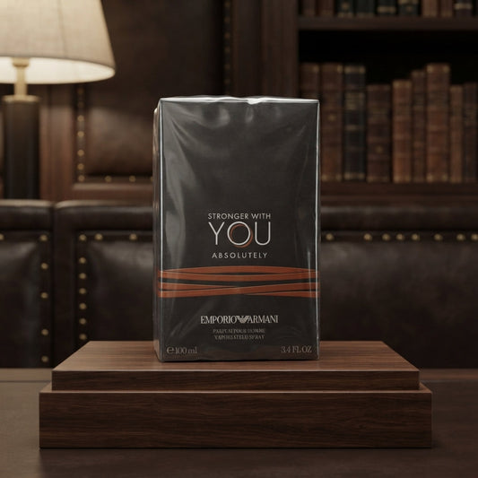 Emporio Armani Stronger With You Absolutely Parfum 3.4 fl oz / 100ml – New & Sealed