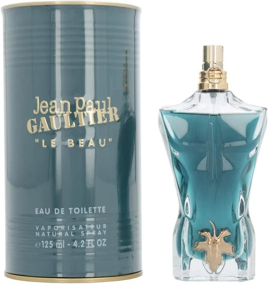 Jean Paul Gaultier Le Beau, JPG Le Beau EDT, Le Beau Eau de Toilette, Jean Paul Gaultier men's fragrance, Le Beau 125ml, Le Beau 4.2 oz, men's EDT, men's cologne, designer fragrance, Jean Paul Gaultier perfume