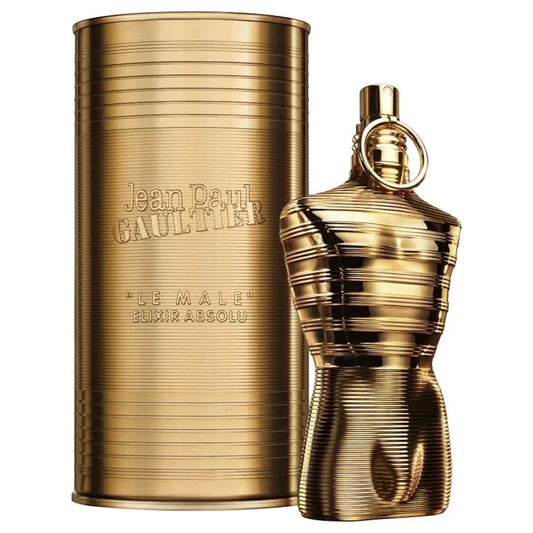 Jean Paul Gaultier Le Male Elixir, Le Male Elixir EDP, JPG Le Male Elixir, Jean Paul Gaultier men's perfume, Le Male Elixir 125ml, Le Male Elixir 4.2 oz, men's Eau de Parfum, men's luxury fragrance, designer men's cologne