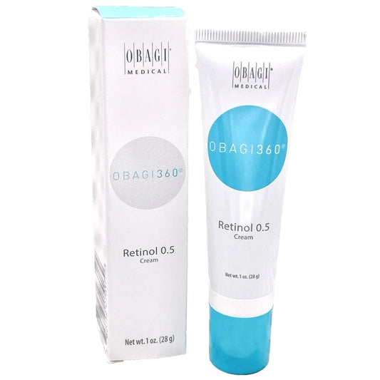 Obagi 360 Retinol 0.5, Obagi Retinol Cream, Obagi 360 Retinol, Retinol 0.5 Cream, Obagi 1 oz, Obagi 28g, retinol facial treatment, anti-aging skincare, skin renewal cream, premium skincare