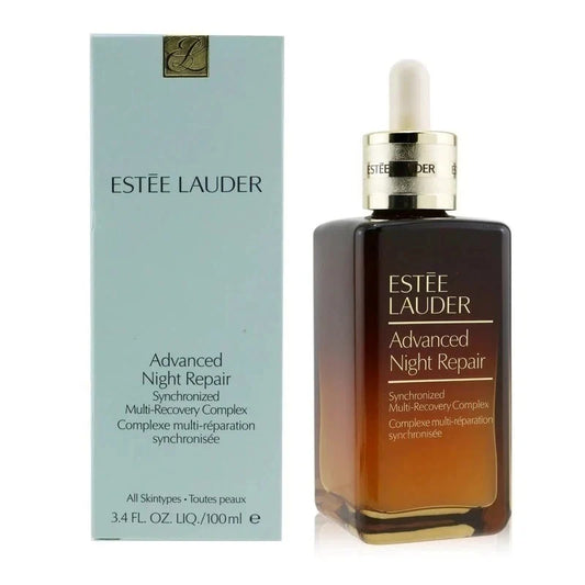 Estée Lauder Advanced Night Repair, Advanced Night Repair Serum, Estée Lauder ANR Serum, Synchronized Multi-Recovery Complex, Advanced Night Repair 100ml, Estée Lauder serum 3.4 oz, facial serum, hydrating serum, premium skincare, Estée Lauder skincare