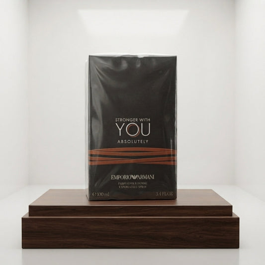 Emporio Armani Stronger With You Absolutely Parfum 3.4 fl oz / 100ml – New & Sealed