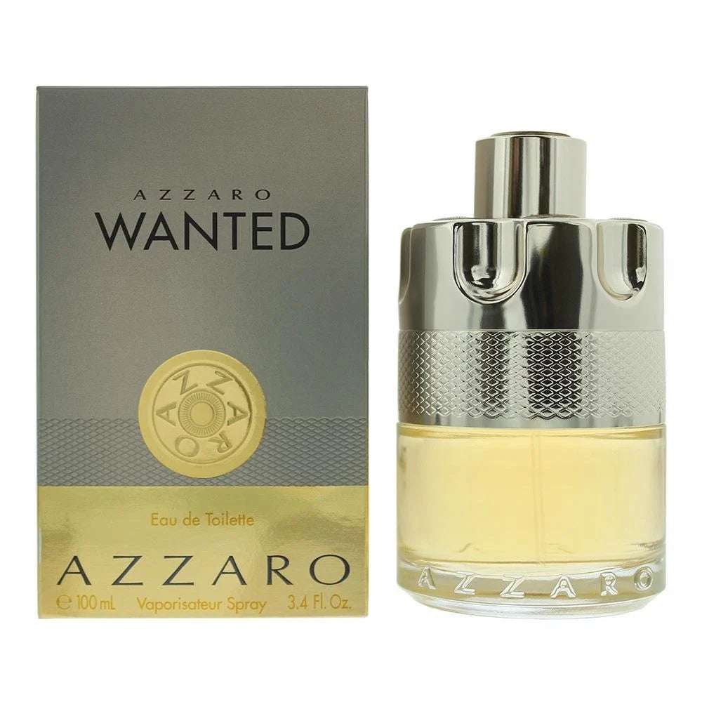 Azzaro Wanted, Azzaro Wanted EDT, Azzaro Wanted 100ml, Azzaro Wanted 3.4 oz, Azzaro Wanted Cologne, Azzaro perfume for men, men's Eau de Toilette, men's cologne, Azzaro fragrance, luxury men's perfume, designer men's fragrance