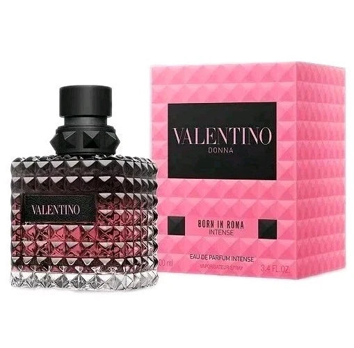Valentino Donna Born In Roma Intense, Valentino Donna Intense, Born In Roma Intense perfume, Valentino perfume for women, Donna Born In Roma Intense EDP, Valentino Born In Roma Intense 100ml, Valentino 3.4 oz perfume, women's luxury perfume, designer women's fragrance, premium Eau de Parfum