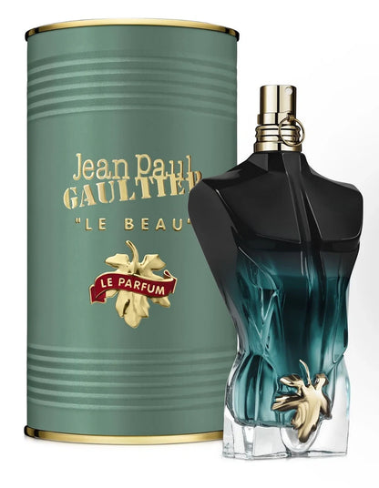Jean Paul Gaultier Le Beau Le Parfum, Le Beau Le Parfum EDP, Le Beau Le Parfum Intense, JPG Le Beau Le Parfum 125ml, Le Beau Le Parfum 4.2 oz, Jean Paul Gaultier perfume for men, men's luxury fragrance, men's Eau de Parfum, designer men's perfume, Le Beau fragrance