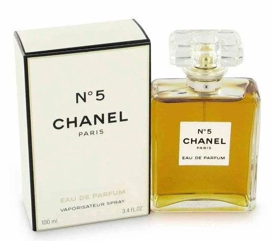 CHANEL N°5 Eau de Parfum, Chanel No 5 Perfume, Chanel N5 EDP, CHANEL N°5 for Women, Chanel No 5 100ml, Chanel No 5 3.4 oz, women's luxury perfume, Chanel women's fragrance, New Sealed Chanel Perfume, designer fragrance