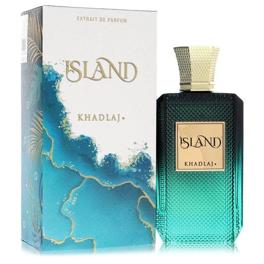 Khadlaj Island perfume, Khadlaj Island Extrait de Parfum, Khadlaj Island 100ml, Khadlaj Island 3.4 oz, Khadlaj perfume unisex, Island Extrait de Parfum, unisex perfume, luxury unisex fragrance, Khadlaj fragrance, premium perfume
