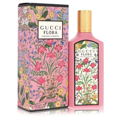 Gucci Flora Gorgeous Gardenia, Gucci Flora EDP, Gorgeous Gardenia Perfume, Gucci women's perfume, Gucci Flora 100ml, Gucci Flora 3.4 oz, women's Eau de Parfum, floral women's fragrance, luxury women's perfume, Gucci fragrance