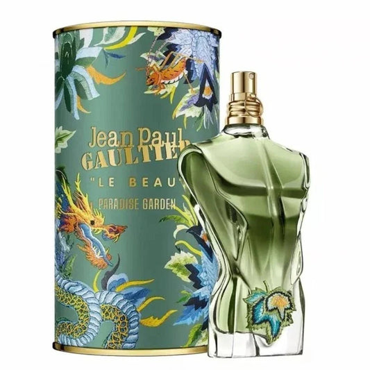 Jean Paul Gaultier Le Beau Paradise Garden, Le Beau Paradise Garden EDP, JPG Le Beau Paradise Garden, Jean Paul Gaultier men's perfume, Le Beau 125ml, Le Beau 4.2 oz, men's Eau de Parfum, luxury men's fragrance, designer men's cologne