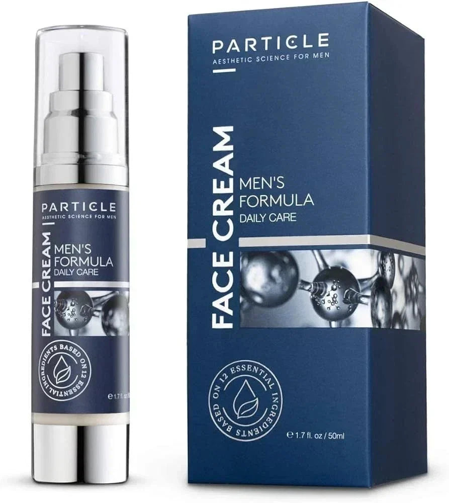 Particle Face Cream, Particle Men's Face Cream, Particle FACE CREAM Men's Formula, 6 in 1 Face Cream, men's anti-aging moisturizer, men's facial moisturizer, men's skincare cream, men's face moisturizer, 1.7 oz face cream